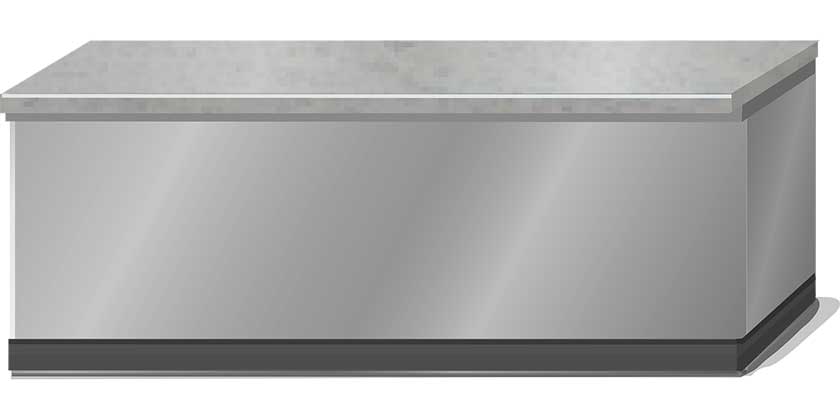 stainless steel option can be a good choice for your kitchen countertop materials